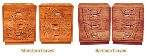 3 Drawer and 1 Drawer Night Stand