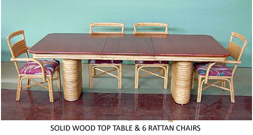 Pedestal Dining Set