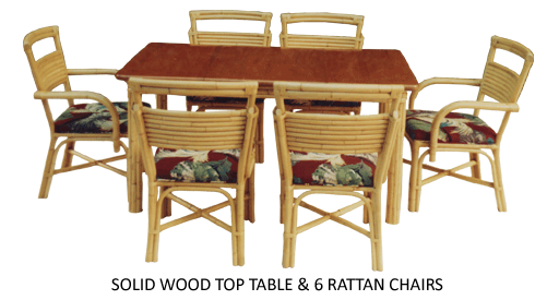 Rattan Dining Set