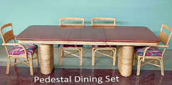 Pedestal Dining Set
